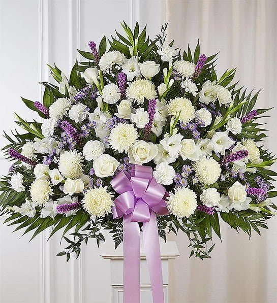 Enduring Memories - White Rose Funeral Arrangement Miami
