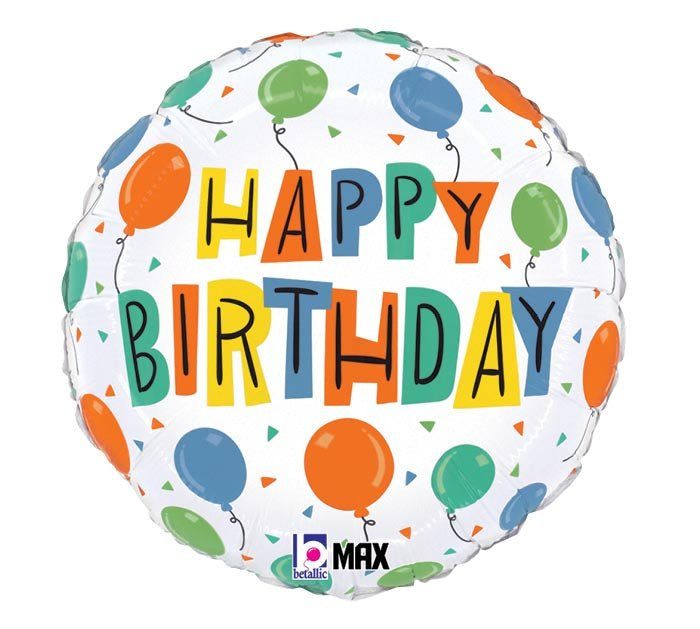 Happy Birthday Balloons