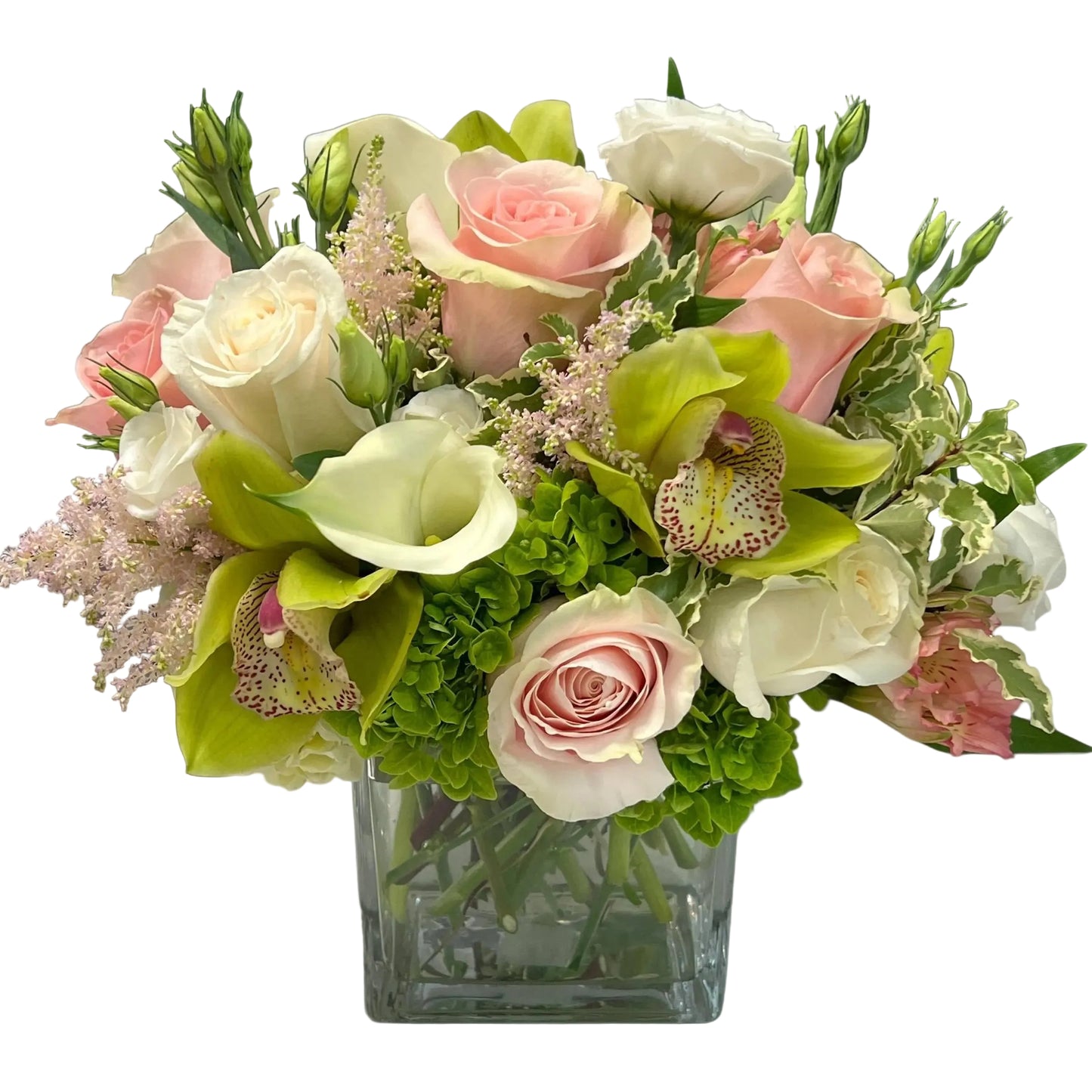 Pink and White Flower Bouquet in Miami