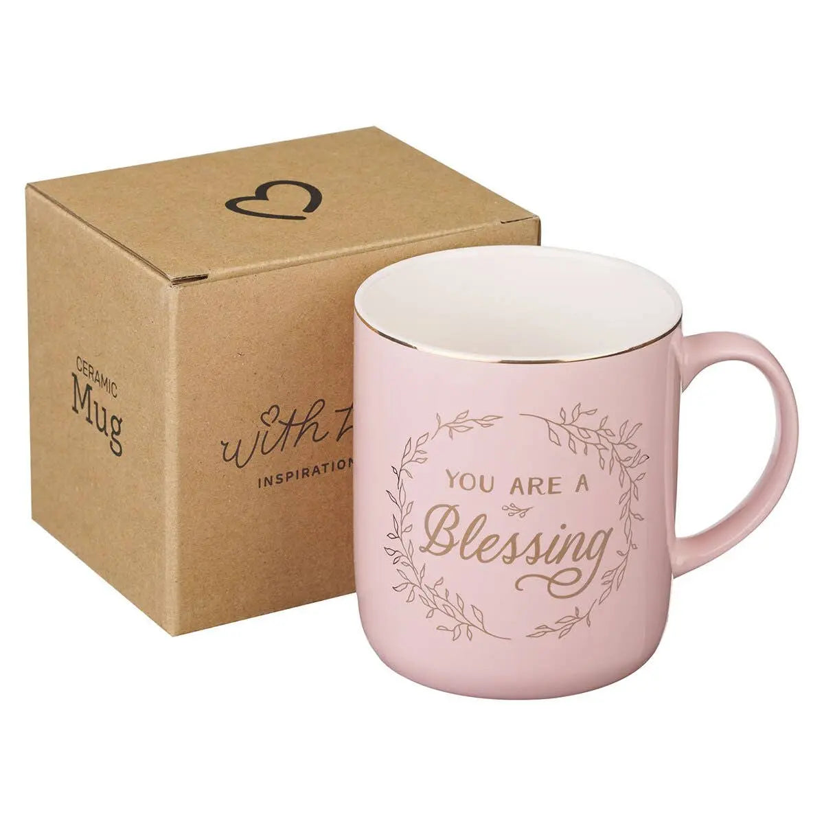 Pink "You Are A Blessing" Mug