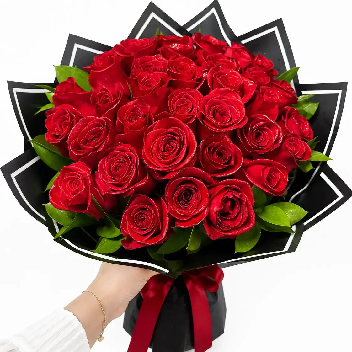 Midnight Romance Rose Bouquet MIAMI FLOWERS DESIGN