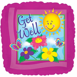 Get Well Soon Recovery Balloons - Uplifting Healing Wishes
