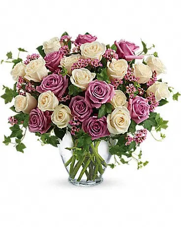 Lavender & Ivory Rose Harmony