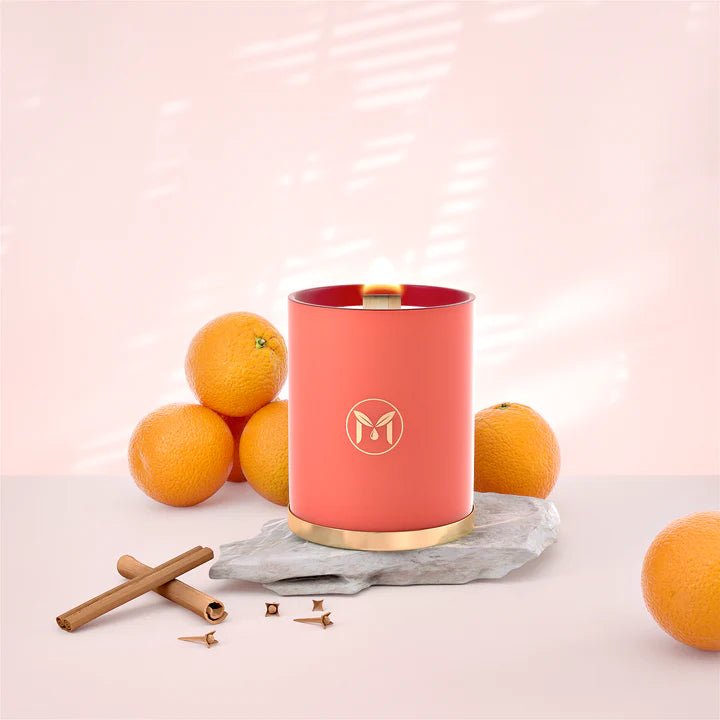 Myrrh USA Orange Cinnamon, 15 oz. Soy - MIAMI FLOWERS DESIGN