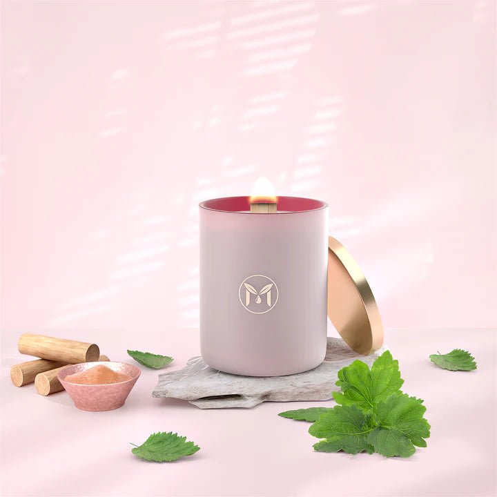 Myrrh USA Sandalwood Patchouli, 15 oz. Soy - MIAMI FLOWERS DESIGN