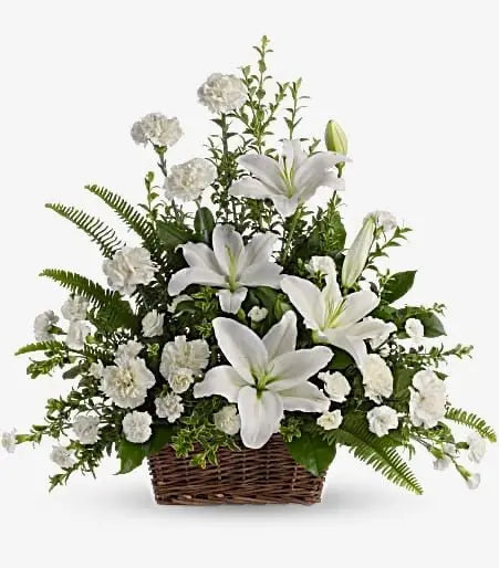 Soft White Comfort - MIAMI FLOWERS DESIGN