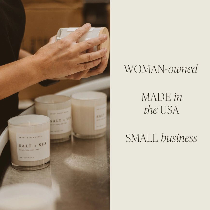 Sweet Water Decor 11oz. Soy Candle - MIAMI FLOWERS DESIGN