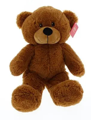 Teddy Bear Plush Toy, 16" - MIAMI FLOWERS DESIGN