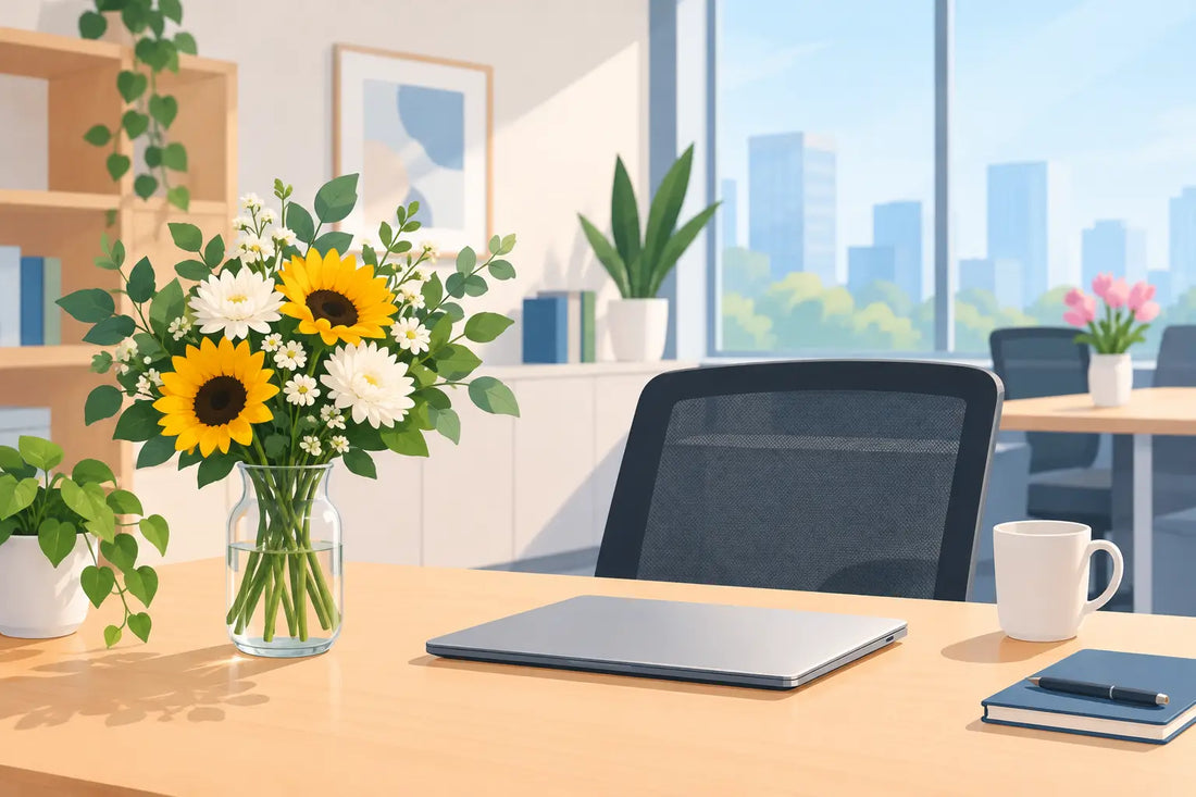 Office Flowers That Make Work Feel Welcoming