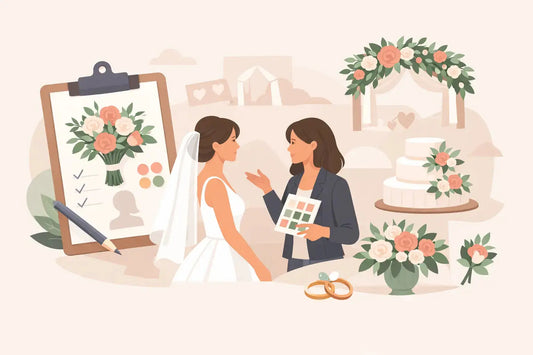 How to Plan Wedding Flowers Without Guesswork