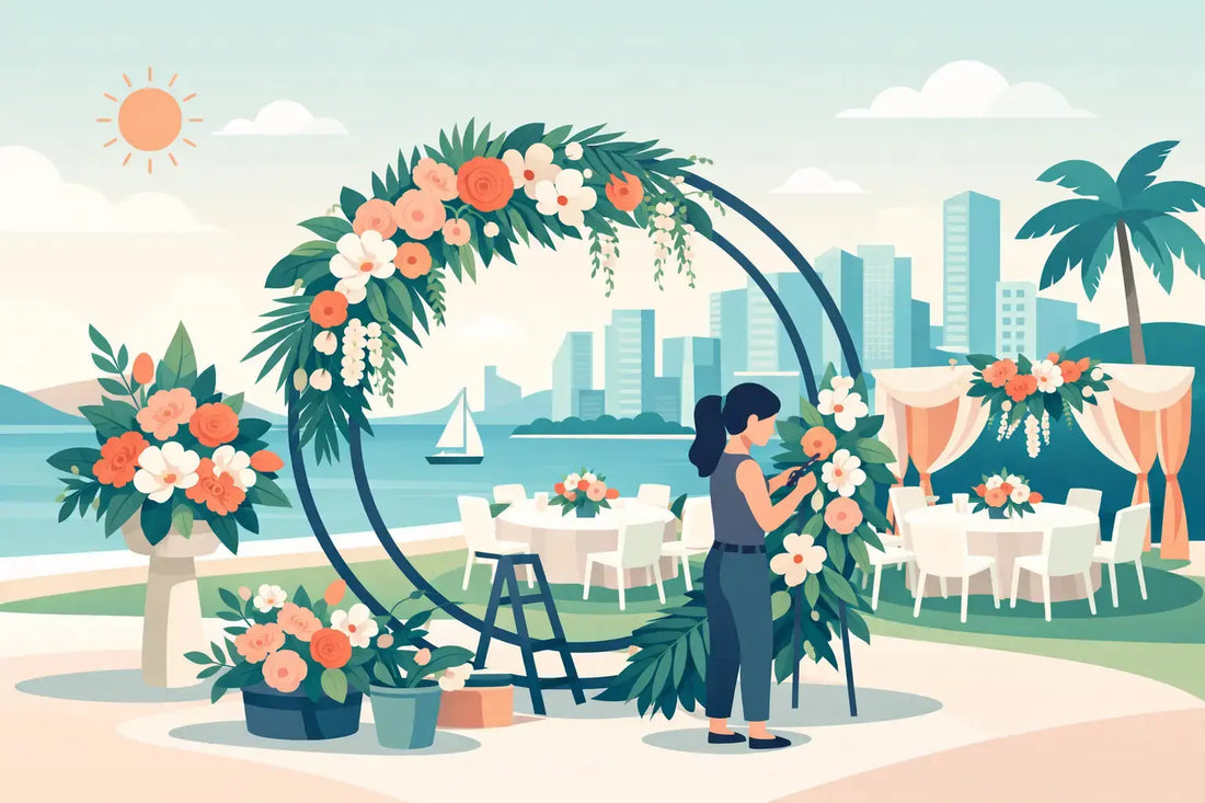 Event Floral Installation Guide for Miami Events
