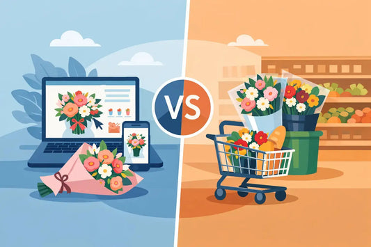 Online Florist Versus Grocery Flowers: Which Wins?