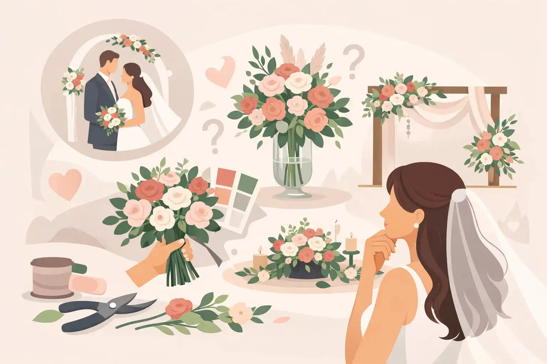 How to Choose Wedding Florals With Confidence