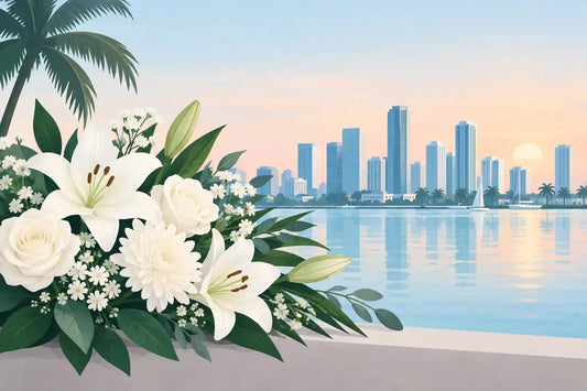 A Guide to Funeral Flower Meanings for Miami