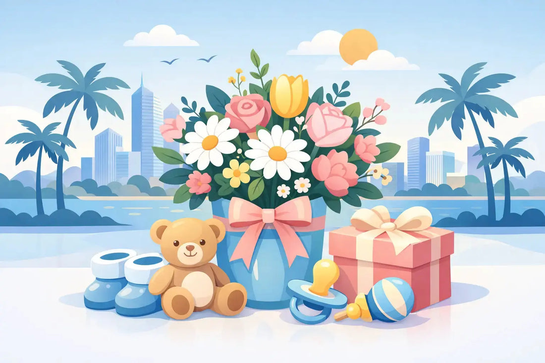 New Baby Flowers Miami Families Love to Send