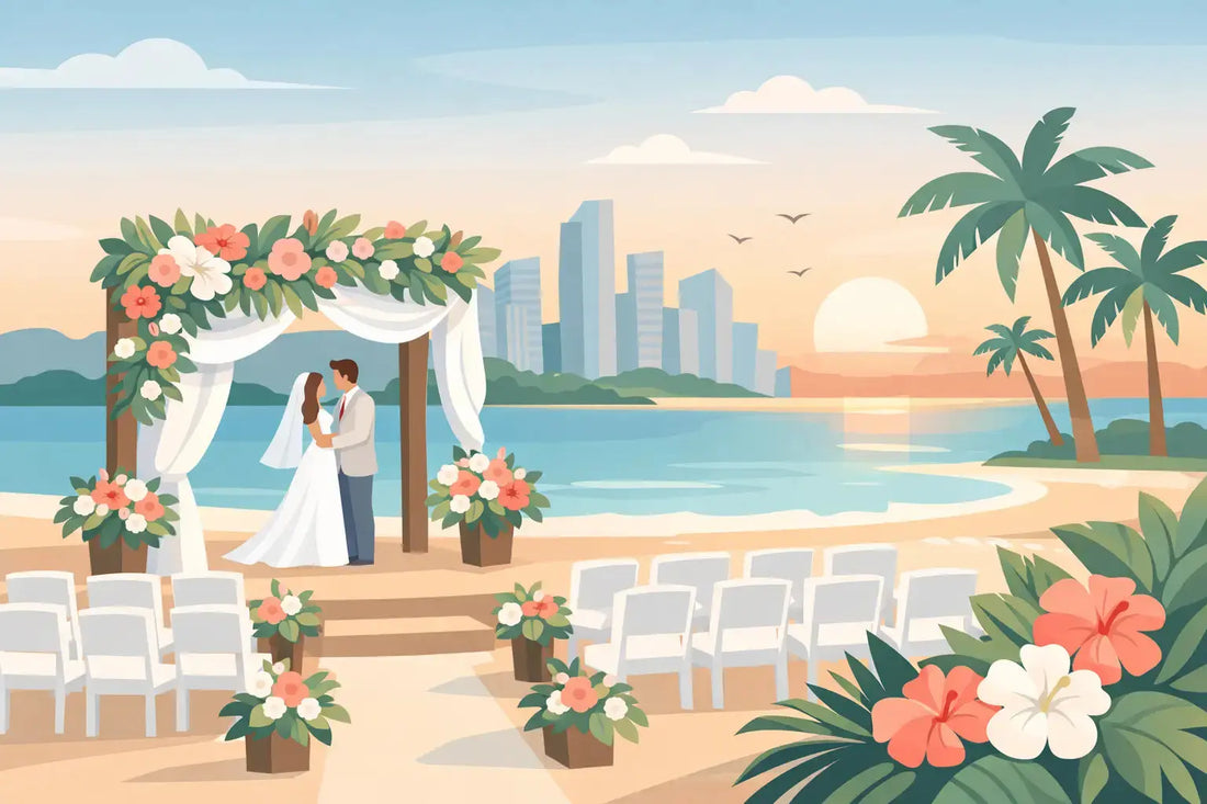 A Guide to Wedding Ceremony Flowers in Miami