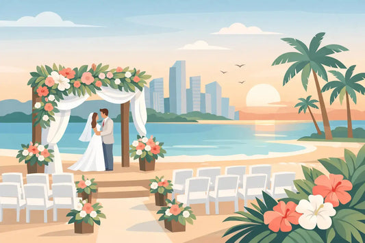 A Guide to Wedding Ceremony Flowers in Miami