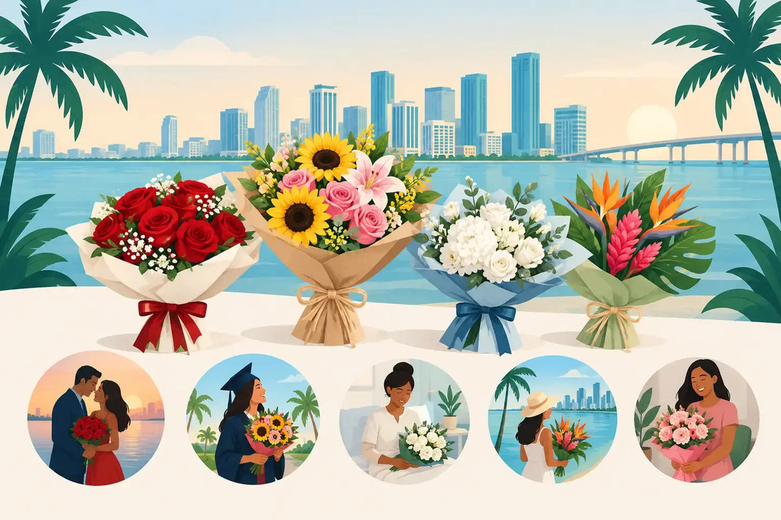 Best Bouquets for Every Meaningful Miami Moment