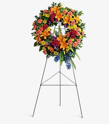 Harmony of Colors Wreath