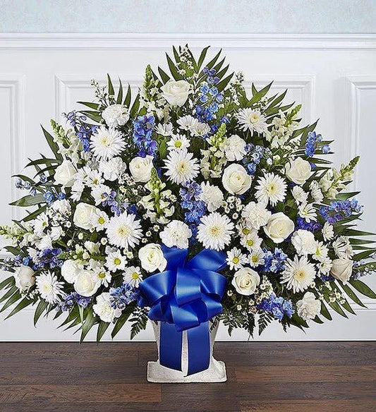 Honorable Life Funeral Floor Arrangement - Miami Funeral Homes & Cemeteries