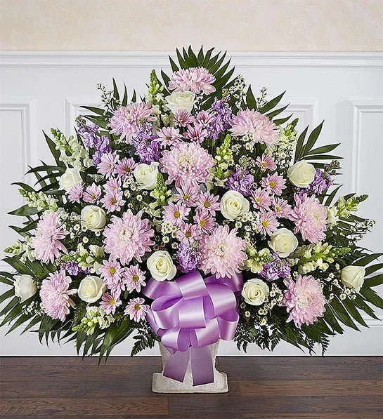Soothing Lavender Floor Arrangement