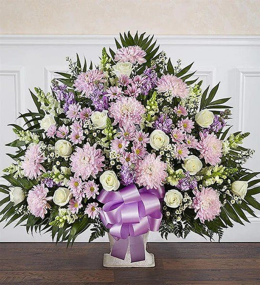 Soothing Lavender Floor Arrangement
