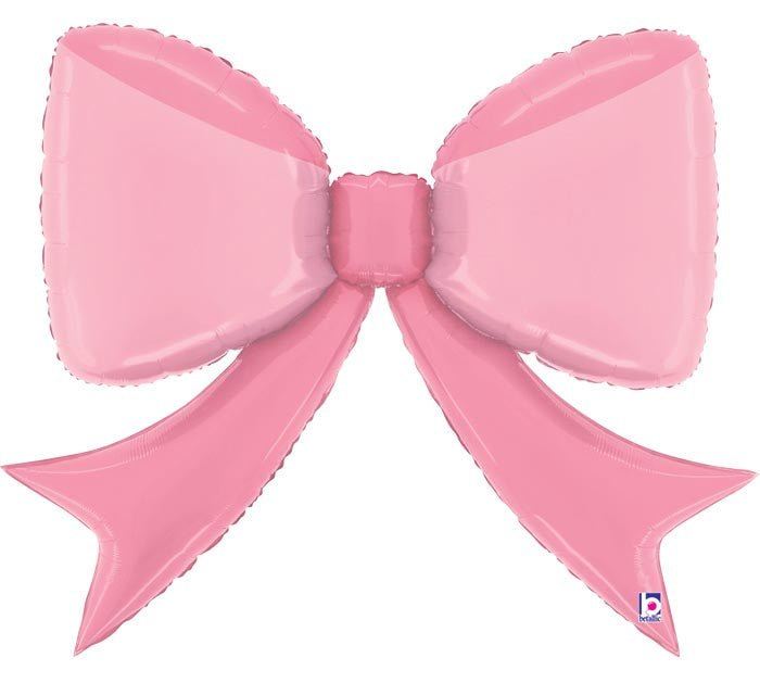 Oversized 41" Pretty Pink Bow Balloon