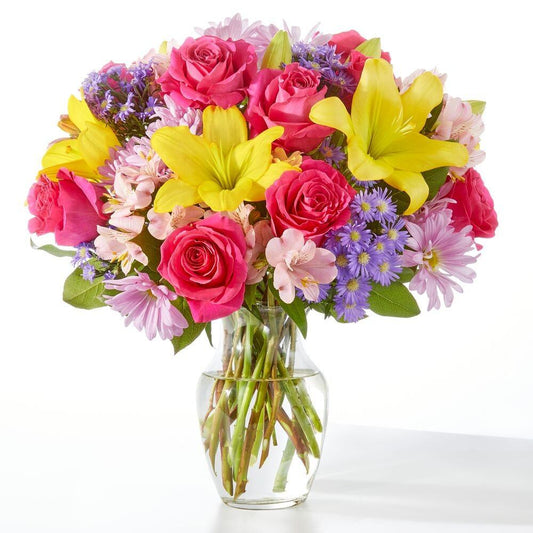 Birthday Flowers Bouquet - Great Price $55 Same Day Delivery Miami