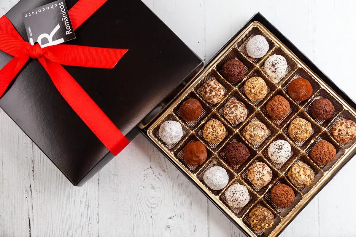 Romanicos Gourmet Signature Truffles Box MIAMI FLOWERS DESIGN