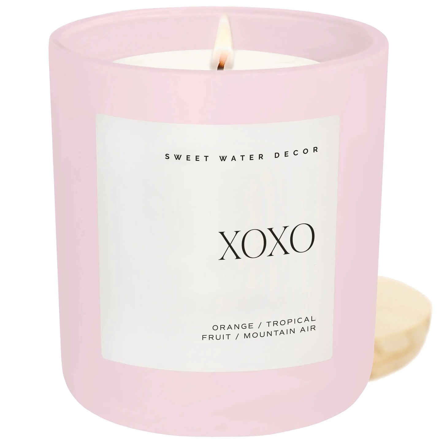 XOXO 15 oz Soy Candle, Matte Jar
