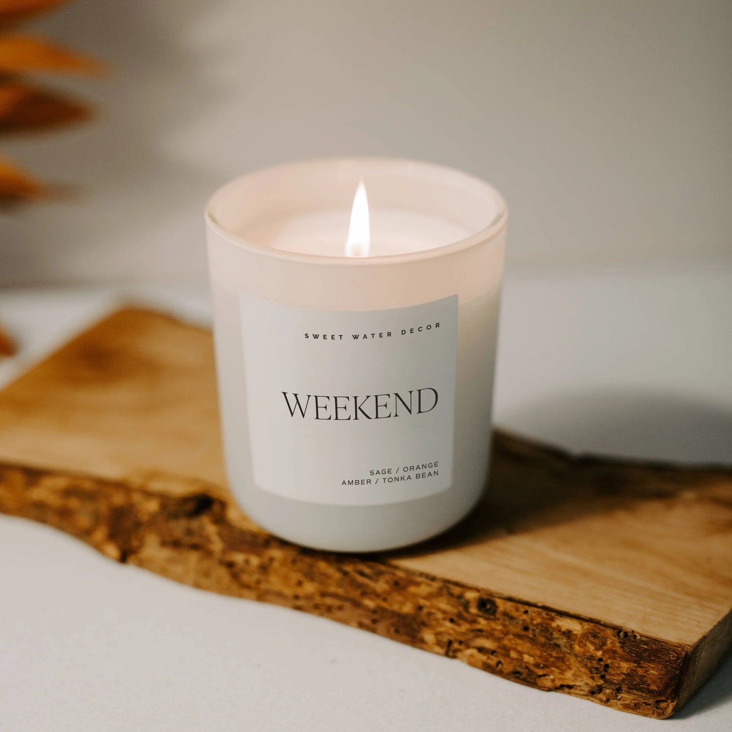 Weekend 15 oz Soy Candle, Matte Jar