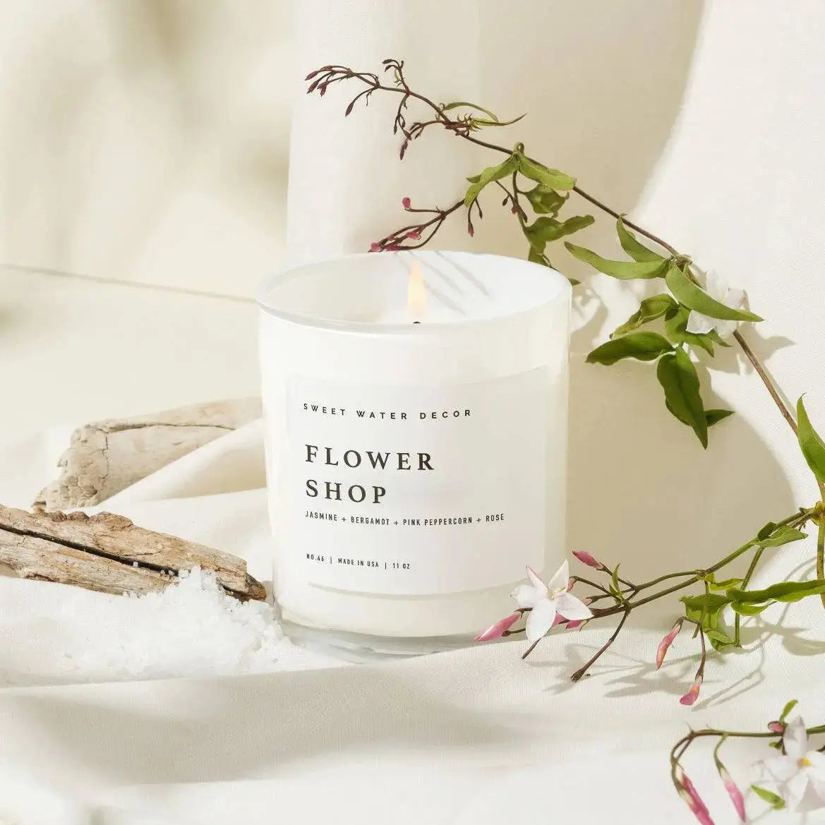 Sweet Water Decor - Flower Shop 11 oz Soy Candle - Home Decor & Gifts Sweet Water Decor