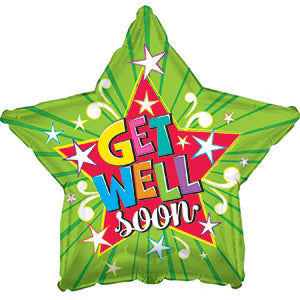 Get Well Soon Recovery Balloons - Uplifting Healing Wishes MIAMI FLOWERS DESIGN