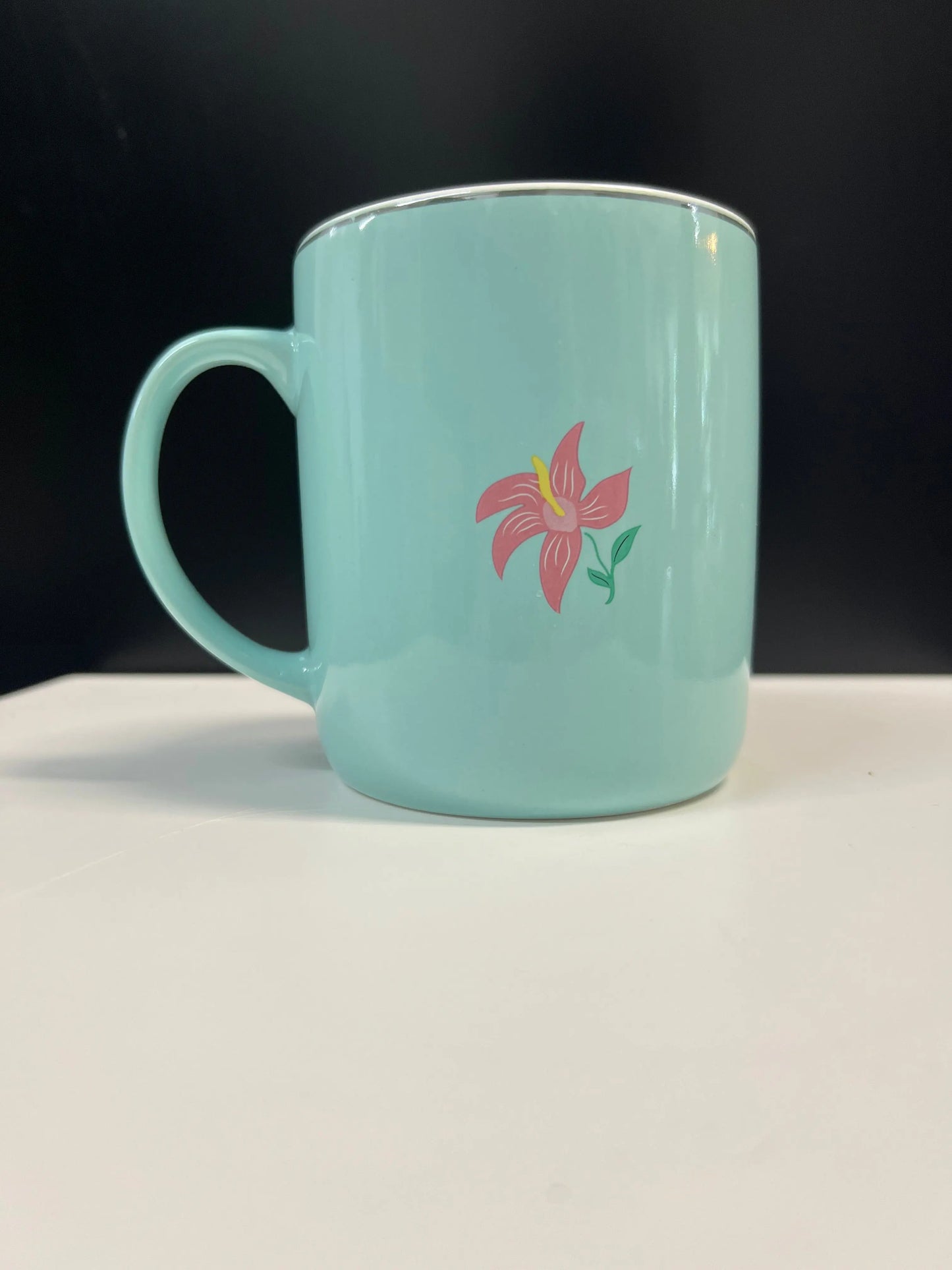 Teal/White "You Are an Amazing Woman" Mug