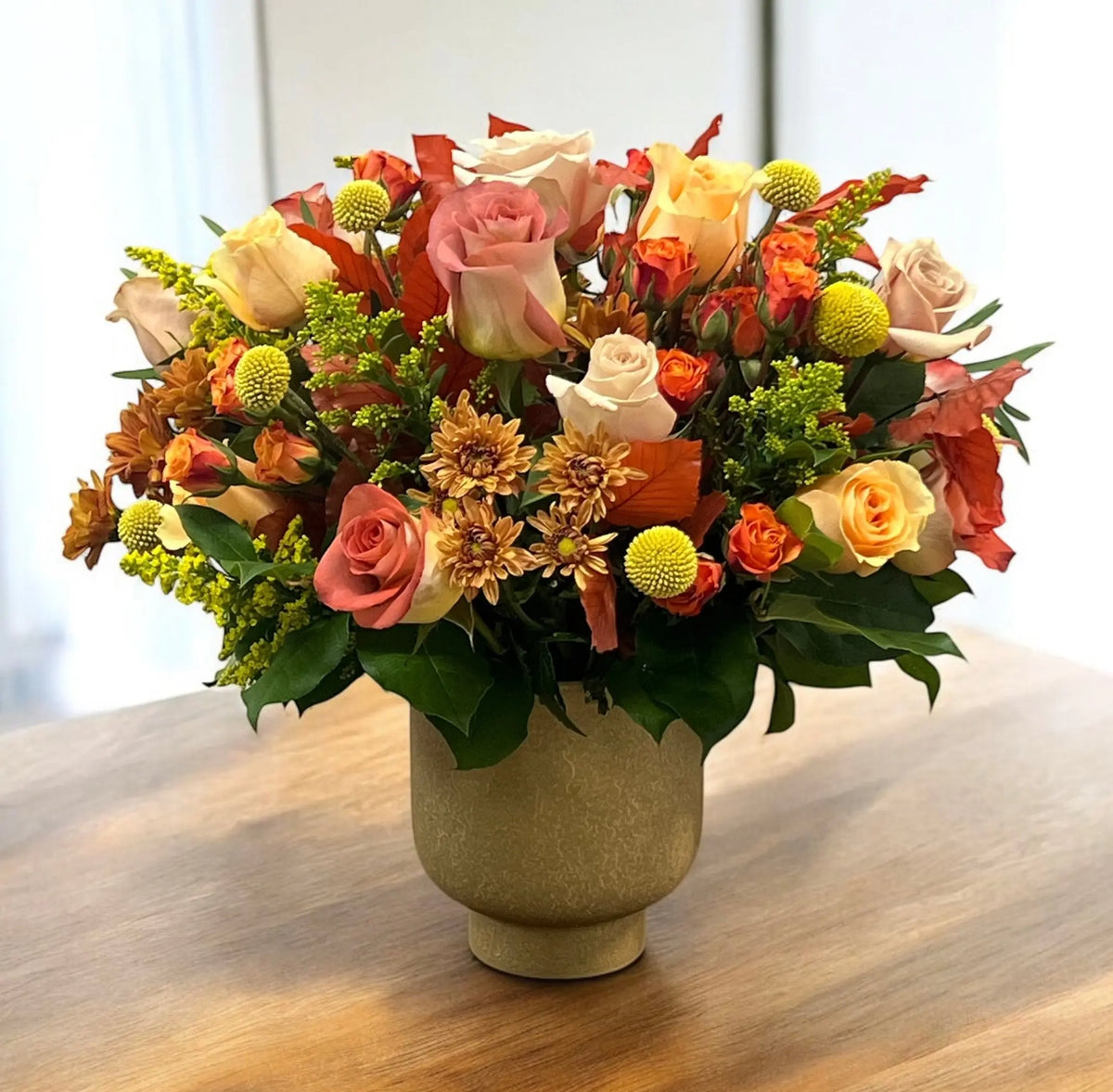 Autumn Romance - Premium Fall Flower Arrangement