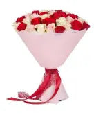 36 Blushing Amore Rose Bouquet