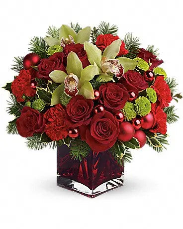 Holiday Red Elegance Bouquet