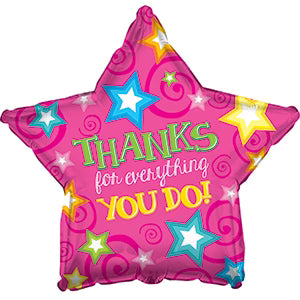 Thank You Appreciation Balloons - Grateful Gesture Add-On
