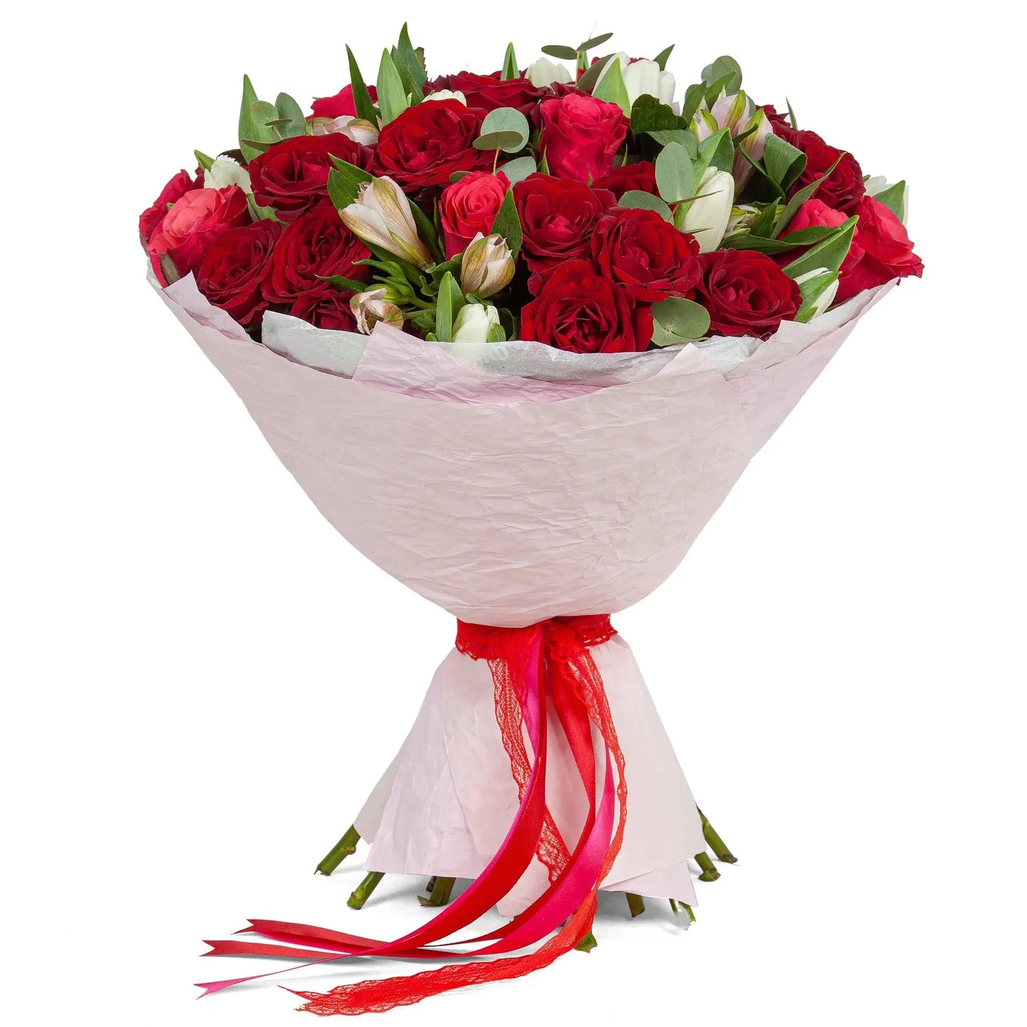 Scarlet Devotion Rose Bouquet