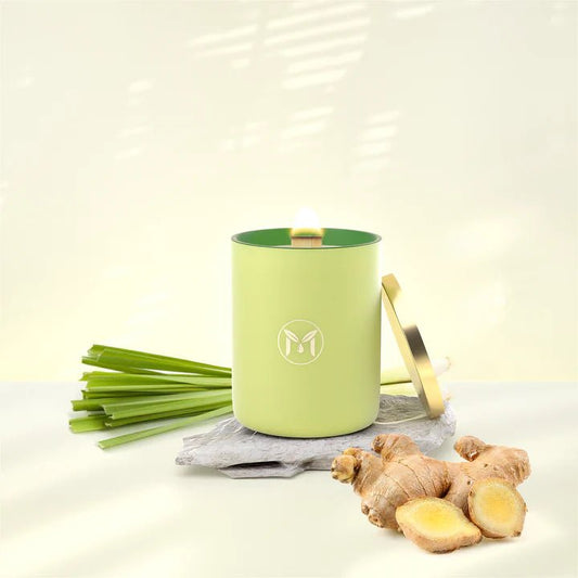 Myrrh USA Lemongrass Ginger, 15 oz. Soy - MIAMI FLOWERS DESIGN