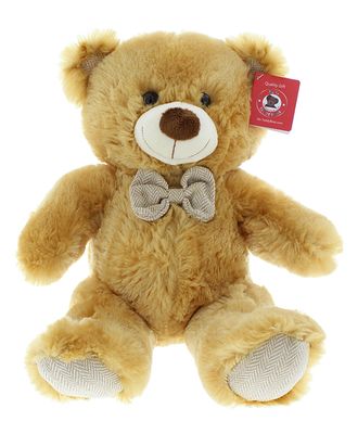 Teddy Bear Plush Toy, 16" - MIAMI FLOWERS DESIGN