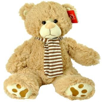 Teddy Bear Plush Toy, 24" - MIAMI FLOWERS DESIGN