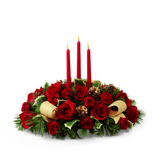 Winter Wonderland Centerpiece. - MIAMI FLOWERS DESIGN